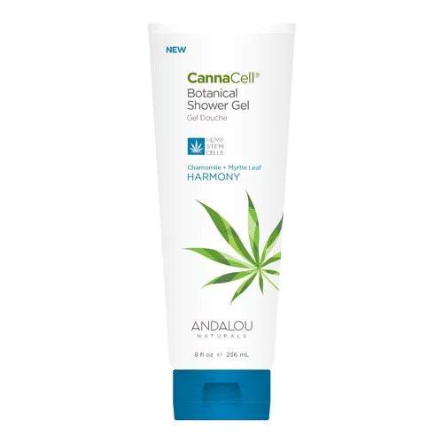 48 PIECE LOT - ANDALOU NATURALS CANNACELL BOTANICAL SHOWER GEL 8 OZ - HARMONY