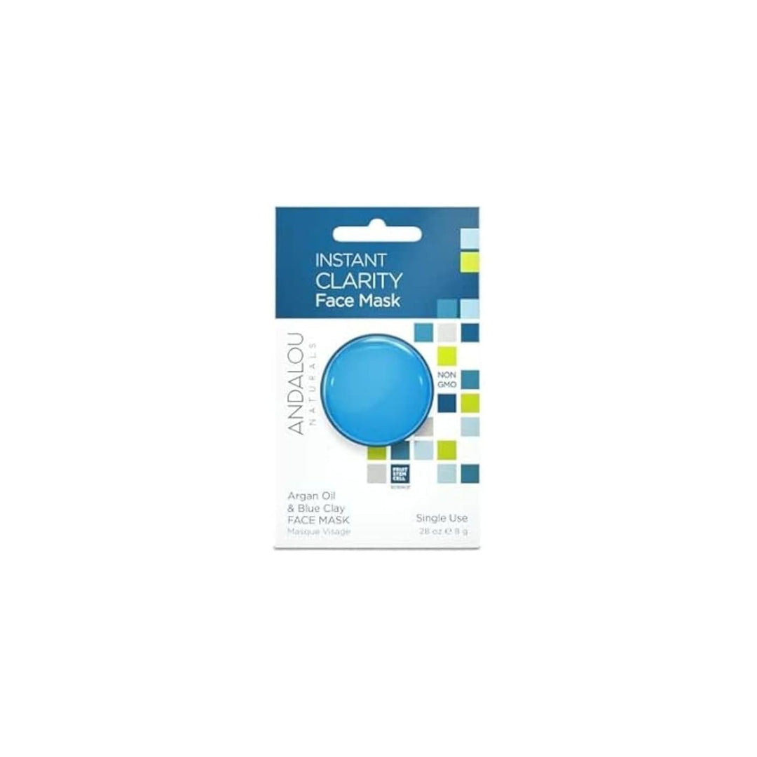 48 PIECE LOT - ANDALOU NATURALS INSTANT CLARITY FACE MASK 0.28 OZ