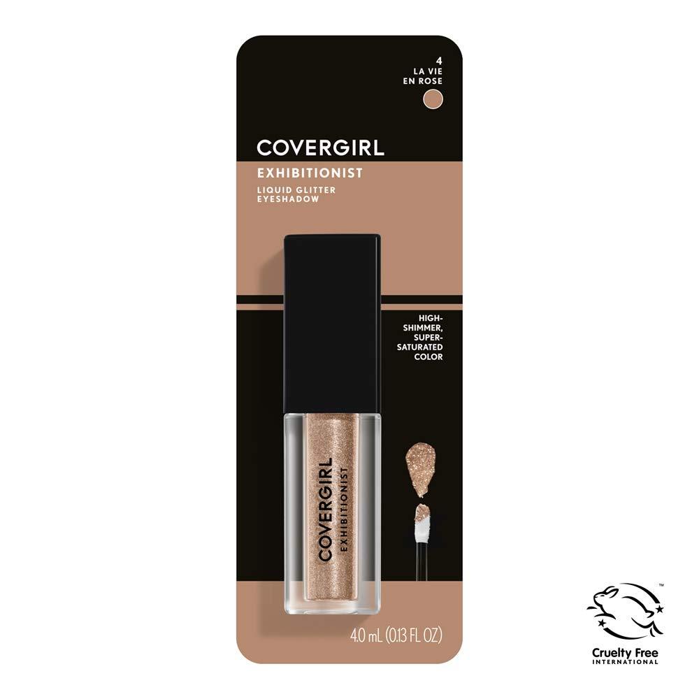 72 PIECE LOT - COVERGIRL EXHIBITIONIST LIQUID GLITTER EYESHADOW 0.13 OZ - LA VIE EN ROSE 4