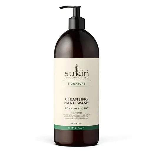 48 PIECE LOT - SUKIN SIGNATURE CLEANSING HAND WASH 33.82 OZ
