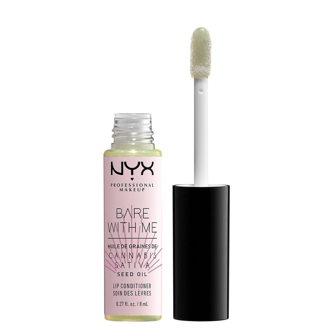 72 PIECE LOT - NYX BARE WITH ME CANNABIS SATIVA SEED OIL LIP CONDITIONER 0.27 OZ