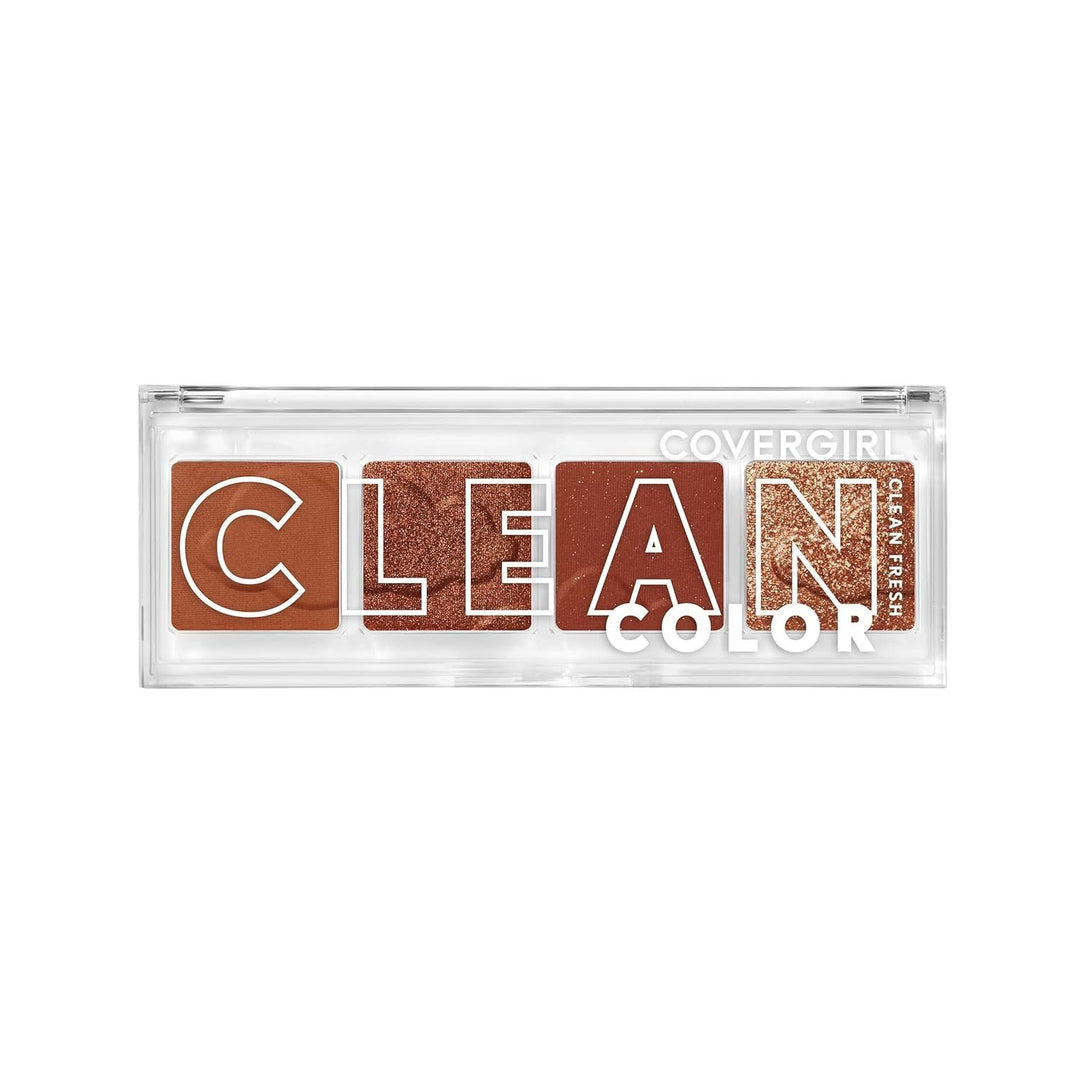 72 PIECE LOT - COVERGIRL CLEAN FRESH COLOR EYESHADOW PALETTE - SPICED COPPER 252