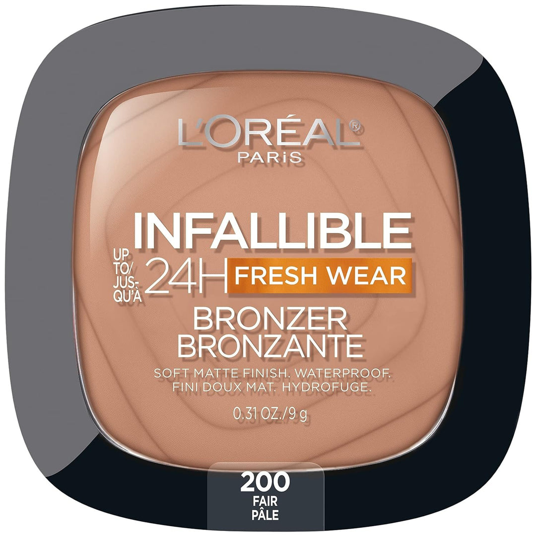 72 PIECE LOT - LOREAL INFALLIBLE 24H FRESH WEAR BRONZER BRONZER 0.31 OZ - FAIR 200
