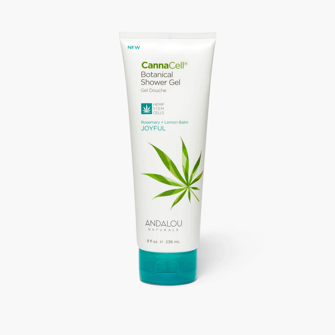 48 PIECE LOT - ANDALOU NATURALS CANNACELL BOTANICAL SHOWER GEL 8 OZ - JOYFUL