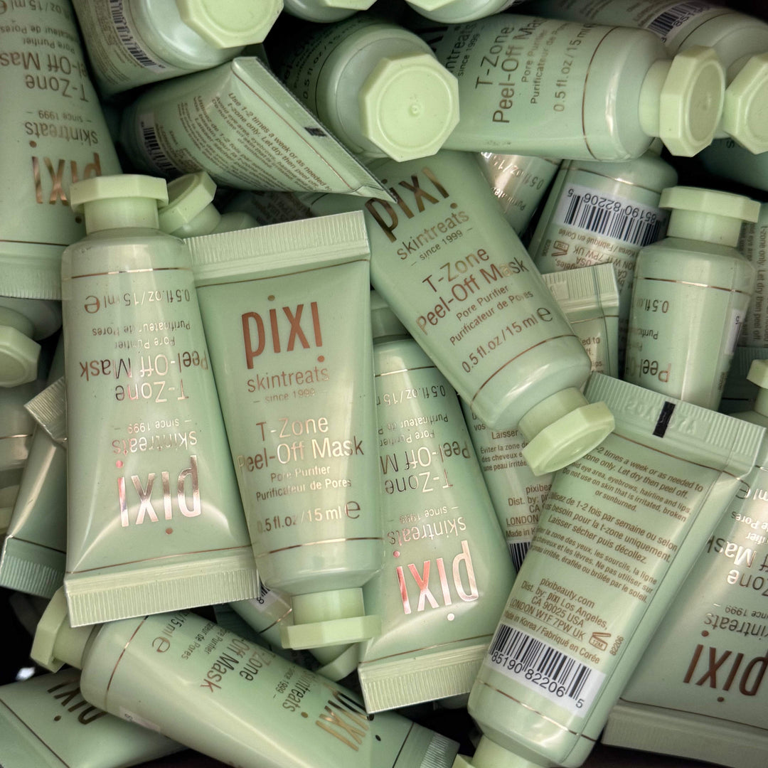 100 PIECE LOT - PIXI SKINTREATS T-ZONE PEEL-OFF MASK PORE PURIFIER TRAVEL SIZE 0.5 OZ