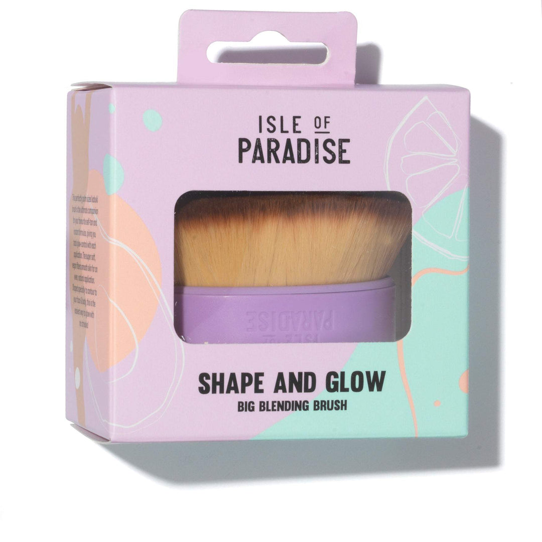50 PIECE LOT - ISLE OF PARADISE SHAPE AND GLOW BIG BLENDING BRUSH