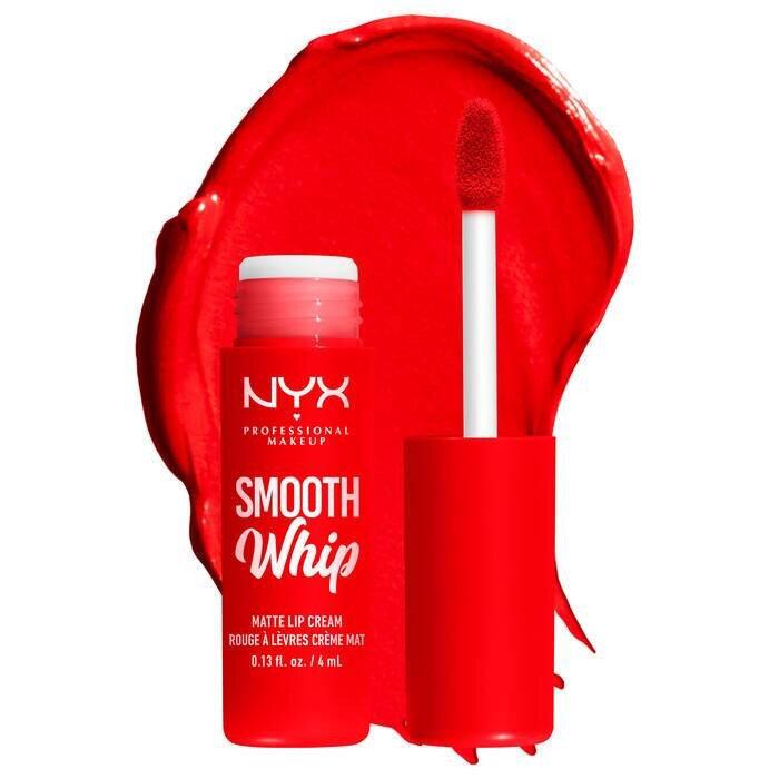 72 PIECE LOT - NYX SMOOTH WHIP BLURRING MATTE LIP CREAM 0.13 OZ - ICING ON THE TOP