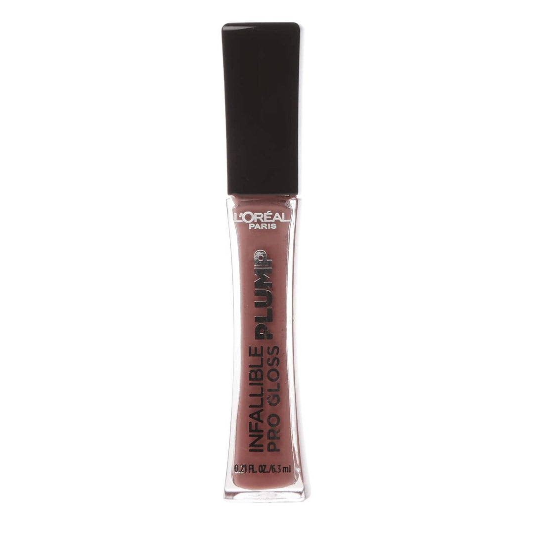 72 PIECE LOT - LOREAL INFALLIBLE PRO GLOSS PLUMP LIP GLOSS 0.21 OZ - MOONLIT ROSE
