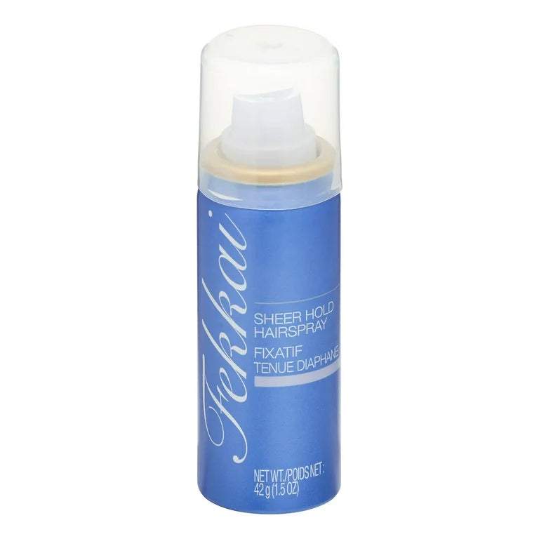 96 PIECE LOT - FEKKAI SHEER HOLD HAIRSPRAY TRAVEL SIZE 1.5 OZ