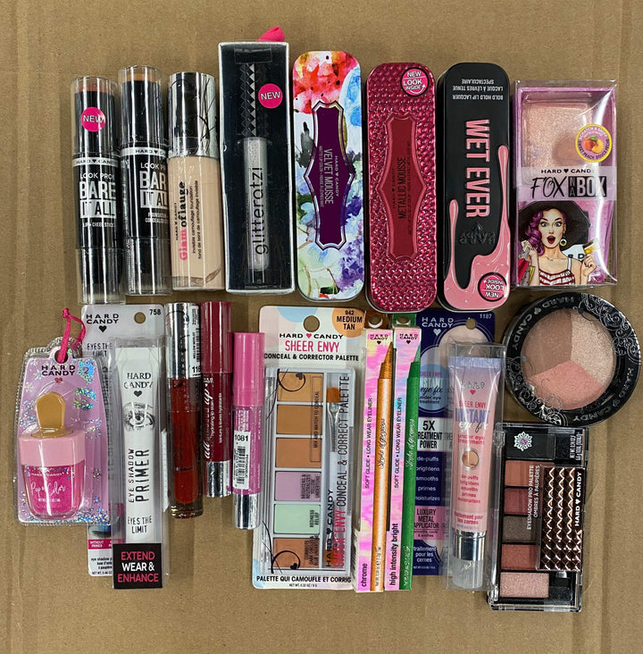 100 PIECE LOT - ASSORTED HARD CANDY COSMETICS